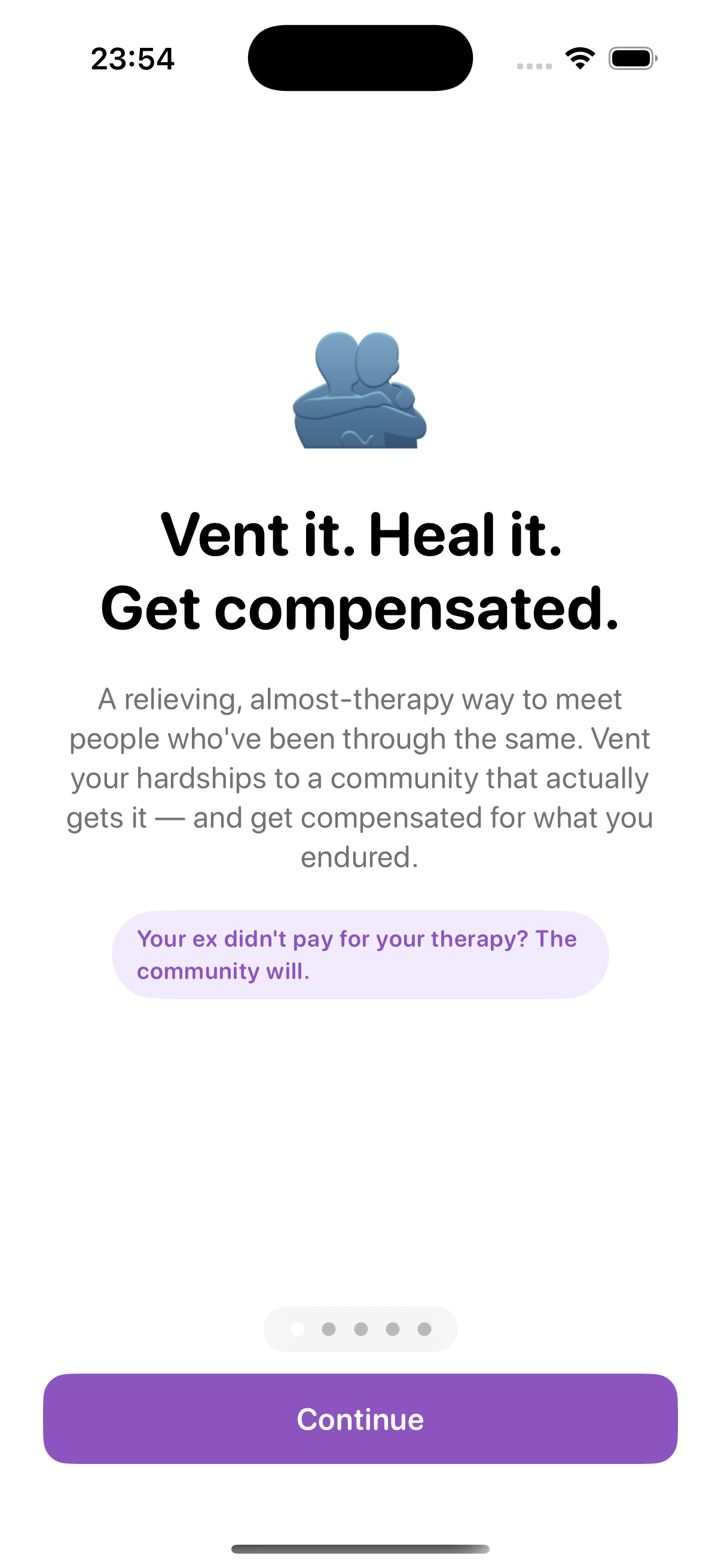 toxic app screenshot